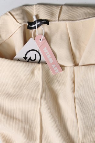 Γυναικείο παντελόνι Tally Weijl, Μέγεθος L, Χρώμα Εκρού, Τιμή 8,06 €