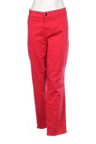 Damskie spodnie Triangle By s.Oliver, Rozmiar 3XL, Kolor Czerwony, Cena 92,76 zł