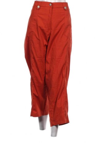 Γυναικείο παντελόνι Ulla Popken, Μέγεθος 4XL, Χρώμα Πορτοκαλί, Τιμή 15,79 €