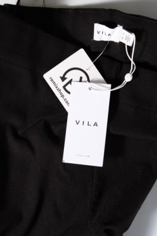 Дамски панталон VILA, Размер M, Цвят Черен, Цена 19,98 лв.