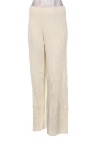Pantaloni de femei Weekday, Mărime L, Culoare Ecru, Preț 59,34 Lei