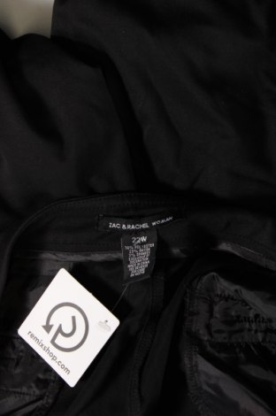 Γυναικείο παντελόνι Zac & Rachel, Μέγεθος 3XL, Χρώμα Μαύρο, Τιμή 9,69 €