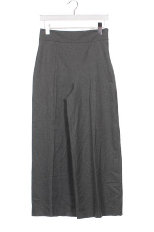 Дамски панталон Zara, Размер XS, Цвят Сив, Цена 18,90 лв.