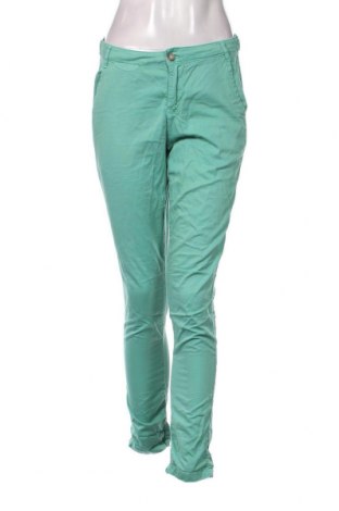 Дамски панталон Zara, Размер S, Цвят Зелен, Цена 3,40 лв.