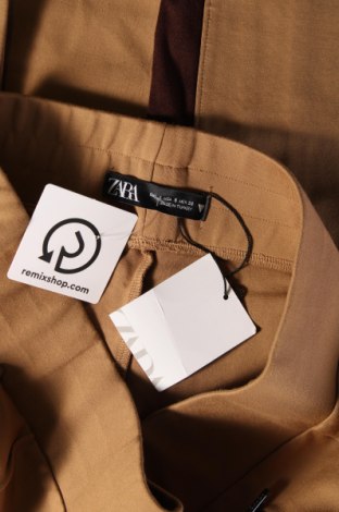 Дамски панталон Zara, Размер M, Цвят Кафяв, Цена 54,00 лв.