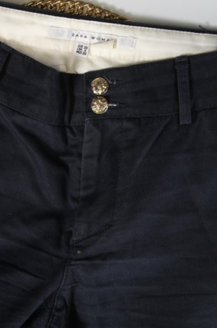 Dámské kalhoty  Zara, Velikost S, Barva Modrá, Cena  73,00 Kč
