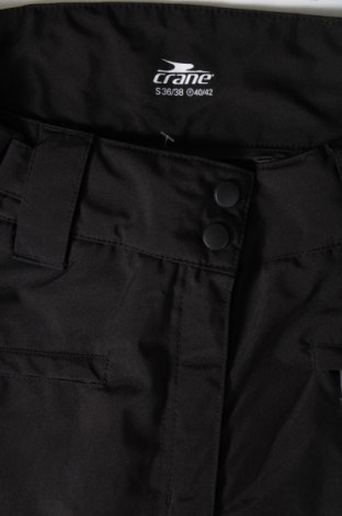 Дамски панталон за зимни спортове Crane, Размер S, Цвят Черен, Цена 11,25 лв.