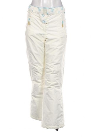 Дамски панталон за зимни спортове TCM, Размер M, Цвят Бял, Цена 26,25 лв.