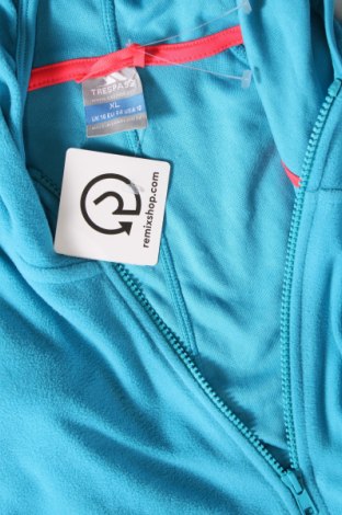 Γυναικείο fleece φούτερ Trespass, Μέγεθος XL, Χρώμα Μπλέ, Τιμή 30,50 €