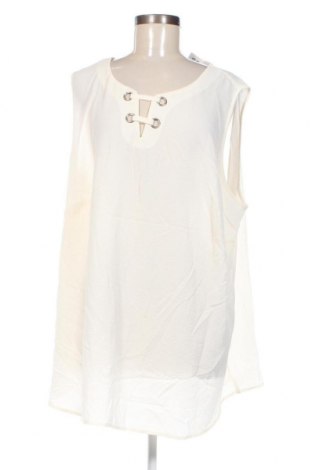 Γυναικείο αμάνικο μπλουζάκι, Μέγεθος 3XL, Χρώμα Λευκό, Τιμή 4,90 €