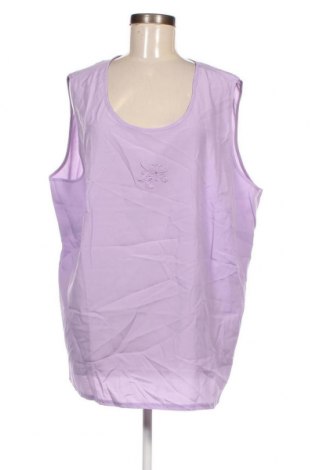 Γυναικείο αμάνικο μπλουζάκι, Μέγεθος 3XL, Χρώμα Βιολετί, Τιμή 4,42 €