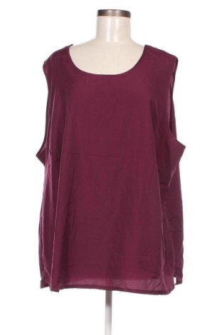 Γυναικείο αμάνικο μπλουζάκι, Μέγεθος 4XL, Χρώμα Βιολετί, Τιμή 6,11 €