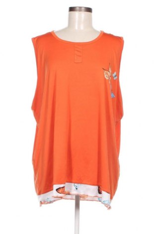 Γυναικείο αμάνικο μπλουζάκι, Μέγεθος XXL, Χρώμα Πορτοκαλί, Τιμή 4,50 €