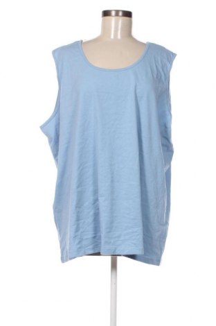 Γυναικείο αμάνικο μπλουζάκι, Μέγεθος 3XL, Χρώμα Μπλέ, Τιμή 6,11 €