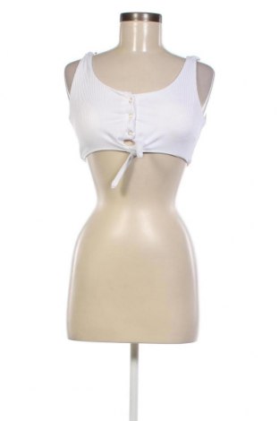 Γυναικείο αμάνικο μπλουζάκι Angelsin, Μέγεθος M, Χρώμα Λευκό, Τιμή 6,65 €