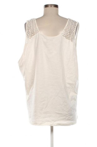 Γυναικείο αμάνικο μπλουζάκι Atlas For Women, Μέγεθος 3XL, Χρώμα Λευκό, Τιμή 6,03 €