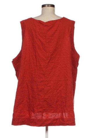 Γυναικείο αμάνικο μπλουζάκι Autograph, Μέγεθος 3XL, Χρώμα Πορτοκαλί, Τιμή 7,64 €