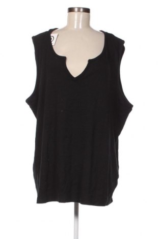 Γυναικείο αμάνικο μπλουζάκι Avella, Μέγεθος 3XL, Χρώμα Μαύρο, Τιμή 6,88 €