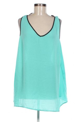 Γυναικείο αμάνικο μπλουζάκι Avella, Μέγεθος XXL, Χρώμα Πράσινο, Τιμή 5,47 €