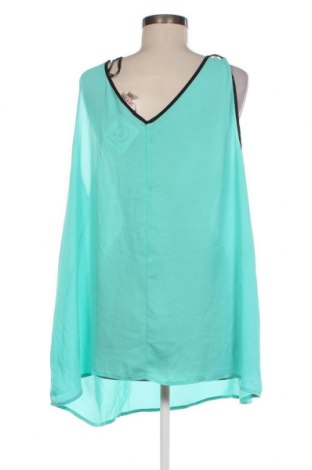 Γυναικείο αμάνικο μπλουζάκι Avella, Μέγεθος XXL, Χρώμα Πράσινο, Τιμή 5,47 €