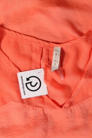 Damska koszulka na ramiączkach Bershka, Rozmiar L, Kolor Pomarańczowy, Cena 29,74 zł