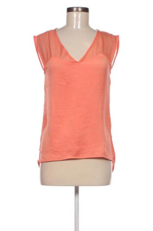 Γυναικείο αμάνικο μπλουζάκι Bershka, Μέγεθος L, Χρώμα Πορτοκαλί, Τιμή 2,65 €