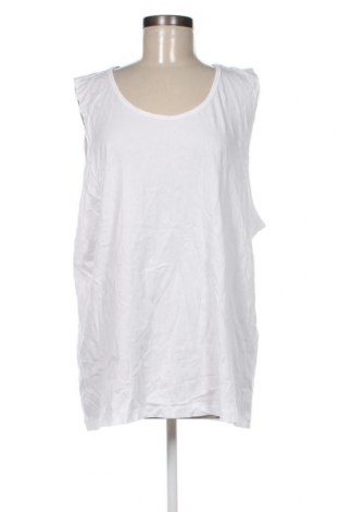 Γυναικείο αμάνικο μπλουζάκι Brilliant, Μέγεθος 3XL, Χρώμα Λευκό, Τιμή 6,88 €