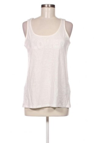 Γυναικείο αμάνικο μπλουζάκι Camaieu, Μέγεθος M, Χρώμα Λευκό, Τιμή 2,16 €