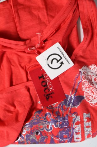 Γυναικείο αμάνικο μπλουζάκι Chacok, Μέγεθος L, Χρώμα Κόκκινο, Τιμή 15,77 €