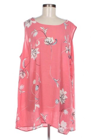 Γυναικείο αμάνικο μπλουζάκι Clothing & Co, Μέγεθος 4XL, Χρώμα Ρόζ , Τιμή 4,82 €
