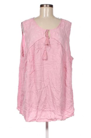 Γυναικείο αμάνικο μπλουζάκι Clothing & Co, Μέγεθος 3XL, Χρώμα Ρόζ , Τιμή 8,04 €