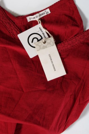 Damentop Coton Du Monde, Größe S, Farbe Rot, Preis € 2,38