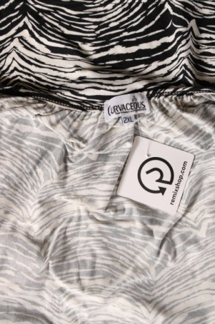 Γυναικείο αμάνικο μπλουζάκι Curvaceous, Μέγεθος XXL, Χρώμα Πολύχρωμο, Τιμή 5,74 €