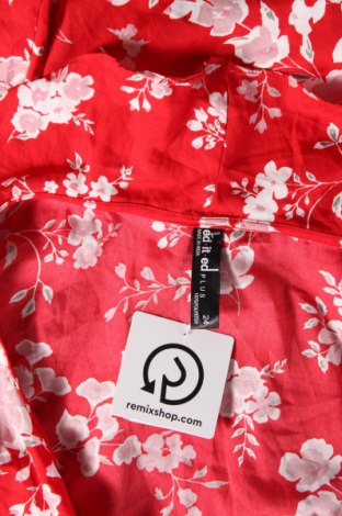 Γυναικείο αμάνικο μπλουζάκι Ed.it.ed, Μέγεθος 3XL, Χρώμα Κόκκινο, Τιμή 8,04 €