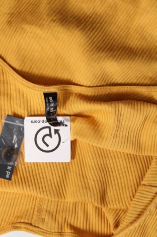Γυναικείο αμάνικο μπλουζάκι Ed.it.ed, Μέγεθος 3XL, Χρώμα Κίτρινο, Τιμή 12,99 €