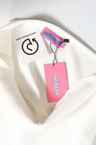 Γυναικείο αμάνικο μπλουζάκι Edikted, Μέγεθος L, Χρώμα Λευκό, Τιμή 4,78 €