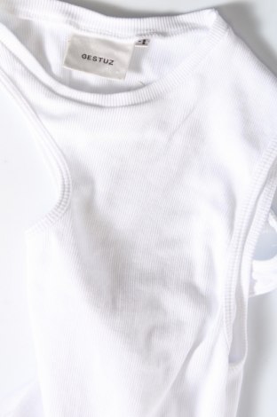 Γυναικείο αμάνικο μπλουζάκι Gestuz, Μέγεθος L, Χρώμα Λευκό, Τιμή 35,05 €