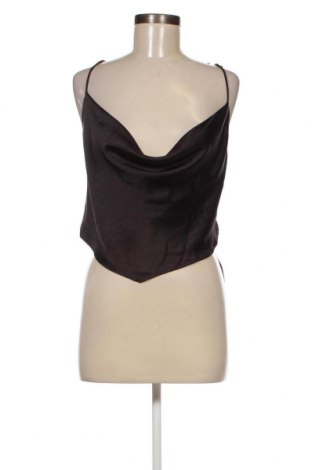 Γυναικείο αμάνικο μπλουζάκι Gina Tricot, Μέγεθος XL, Χρώμα Μαύρο, Τιμή 4,18 €
