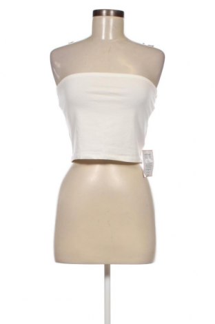 Γυναικείο αμάνικο μπλουζάκι Glamorous, Μέγεθος L, Χρώμα Λευκό, Τιμή 4,63 €