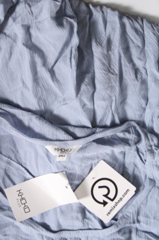 Γυναικείο αμάνικο μπλουζάκι Khoko, Μέγεθος 3XL, Χρώμα Μπλέ, Τιμή 3,64 €