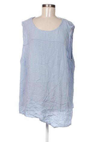 Γυναικείο αμάνικο μπλουζάκι Khoko, Μέγεθος 3XL, Χρώμα Μπλέ, Τιμή 5,59 €