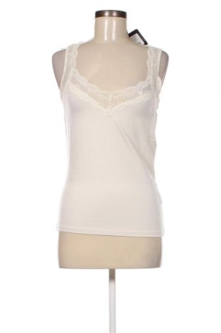 Γυναικείο αμάνικο μπλουζάκι Lauren Vidal, Μέγεθος S, Χρώμα Λευκό, Τιμή 15,55 €