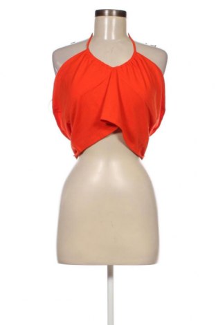 Γυναικείο αμάνικο μπλουζάκι Monki, Μέγεθος XL, Χρώμα Πορτοκαλί, Τιμή 2,55 €