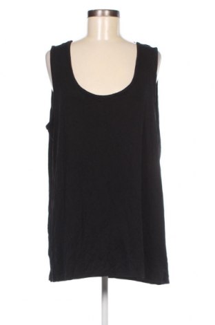 Γυναικείο αμάνικο μπλουζάκι Ms Mode, Μέγεθος 3XL, Χρώμα Μαύρο, Τιμή 7,32 €