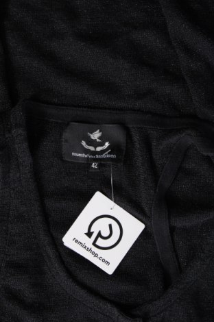 Γυναικείο αμάνικο μπλουζάκι Munthe Plus Simonsen, Μέγεθος L, Χρώμα Μαύρο, Τιμή 4,01 €