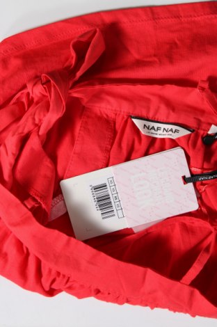 Tricou de damă Naf Naf, Mărime XS, Culoare Roșu, Preț 29,57 Lei