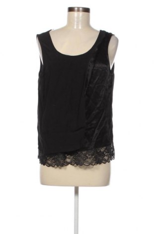 Γυναικείο αμάνικο μπλουζάκι Naf Naf, Μέγεθος L, Χρώμα Μαύρο, Τιμή 14,95 €
