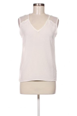 Γυναικείο αμάνικο μπλουζάκι Naf Naf, Μέγεθος M, Χρώμα Λευκό, Τιμή 1,64 €