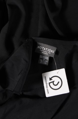 Γυναικείο αμάνικο μπλουζάκι Notations, Μέγεθος 3XL, Χρώμα Μαύρο, Τιμή 4,66 €