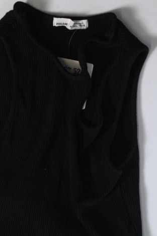 Γυναικείο αμάνικο μπλουζάκι Pull&Bear, Μέγεθος L, Χρώμα Μαύρο, Τιμή 6,65 €